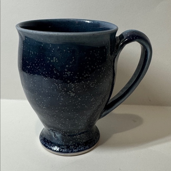 Hand-Thrown Blue Marlin Stoneware Mug – 3D Sculptural Nautical Relief - Picture 5 of 5